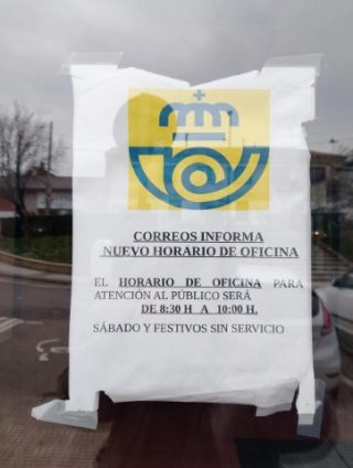 Oficina de correos en Zaragoza